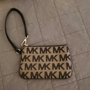 MK Monogram Wristlet with Strap